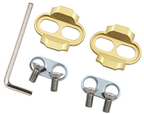 Mountain Bicycle Clipless Cleats Set 2 Bolt Shoes Cleat for Eggbeater Pedals