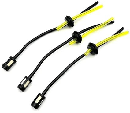 accesorios para cortadoras de césped Accesorios for herramientas de jardinería: 3 piezas de manguera de combustible y filtro de gasolina for desbrozadora y recortadora de césped.