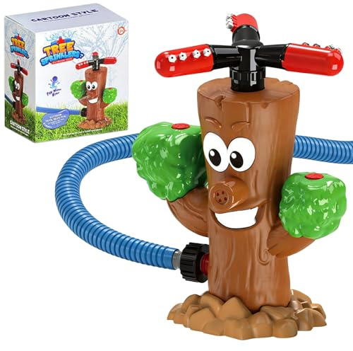 QIANAI Kinder Wassersprinkler, Wasserspielzeug für den Sommer, Wassersprühspielzeug, WassersprengerKinder, GartenspielzeugKinder Ab 4, Wasserspiele Garten Kinder