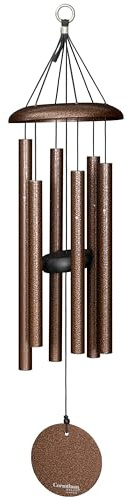Corinthian Bells by Wind River - 27 inch Copper Vein Wind Chime for Patio, Backyard, Garden, and Outdoor Decor (Aluminum Chime) Made in The USA