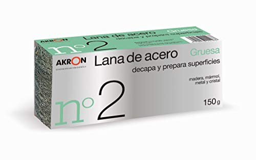 BOBINA LANA DE ACERO GRUESA NO. 2, DE 150 GR.