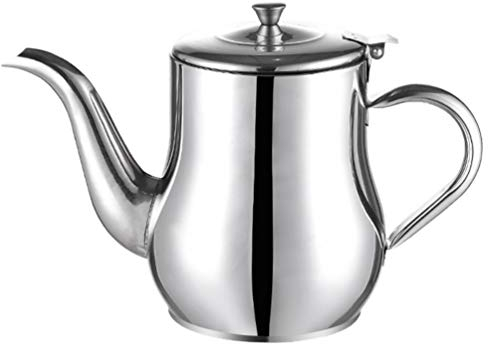 Cabilock Edelstahl Öl Sieb Topf 500ml Küche Öl Spender Filter Bildschirm