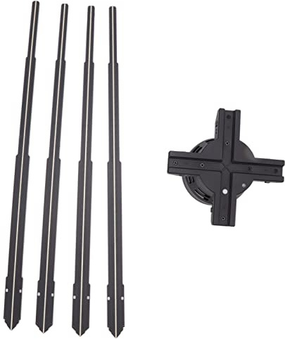 Proiettore di Ologrammi 3D F100, Macchina Pubblicitaria Olografica 3D a Occhio Nudo da 39 Pollici, 4 Foglie, 1184 LED, Supporto WiFi/APP, Scheda TF Integrata da 8 GB, per Negozio da Bar Halloween(EU)