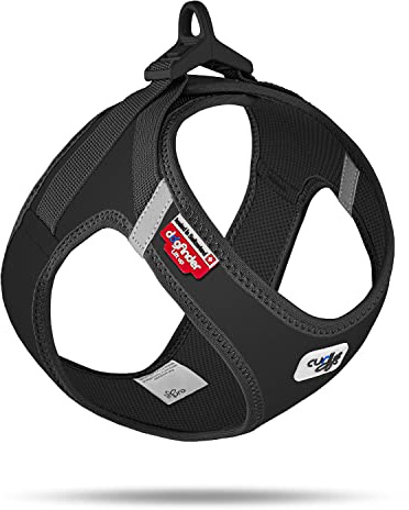 Vest Harness curli Clasp Softshell Black L