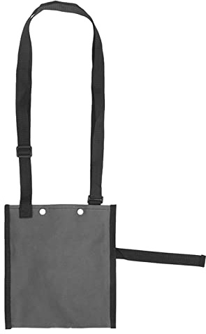 Urindrainagebeutelhalter, Tasche für Urinbeutel 1000-1500ml, Tragetasche mit verstellbarem Riemen, Baumwolltasche für Katheterdrainage, Für Zuhause, Reisen & Rollstuhl (Grau)