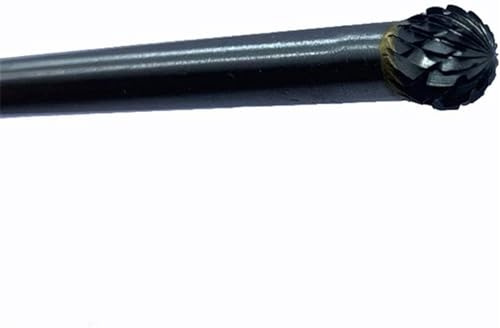 Lima de escofina de metal, juego de limas de aguja, fresas de carburo de 8 mm de diámetro, vástago de 1/4 pulgadas, mosca rotativa de largo alcance, 150 mm, doble corte, herramientas eléctricas de alt