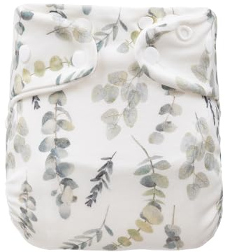 Lumina Höschenwindel One-Size inkl. extra langer Einlage (3,5-15kg): Eukalyptus