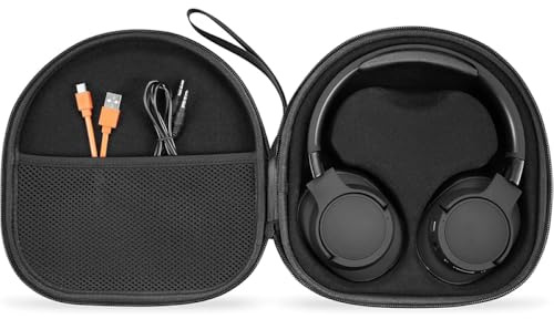 Headphones Case For JBL TUNE 720BT 520BT 510BT, for Sony WH-1000xm4 WH-CH520 WH-CH720N, EVA Hard Storage Box Travel Carrying Case Portable Storage Bag (Black)
