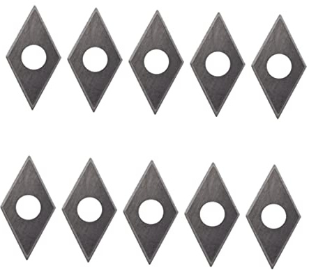 VILLCASE 10 Piezas Cono de Limpieza de Tungsteno para Juntas de Herramienta Resistente para Eliminar Lechada Suciedad y Residuos Azulejos y Grietas