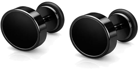 Mendes herrörhängen rostfritt stål, 8mm, Rostfritt stål, Ingen ädelsten