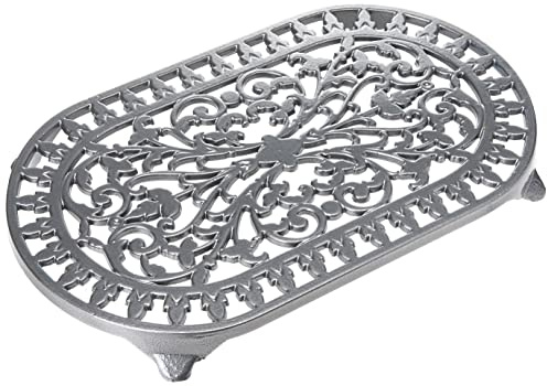 Large Oval Trivet Graphite