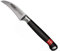 Burgvogel Solingen couteau à éplucher forgé, 7 cm, Master Line, inoxydable, noir, couteau d'office lavable au lave-vaisselle