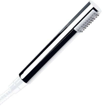 TATAY Duschkopf Wasserspar- und Entkalkungssystem Easy Clean | Duschkopf Badezimmer | 1 Strahlpositionen | Robuster ABS-Kunststoff | 1 Position | Wasserspar- und Entkalkungssystem