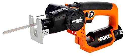 WORX WX540.3 - Trans4mer® - Sierra 2 en 1, sable y de calar - 1 Batería 12V - 1,3Ah - Li-Ion.