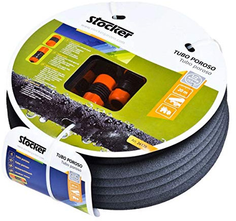 STOCKER Tuyau poreux 1/2 20 m – Tubes d'arrosage enterrés
