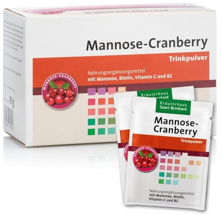 Sanct Bernhard Mannose-Cranberry Trinkpulver Monatspackung