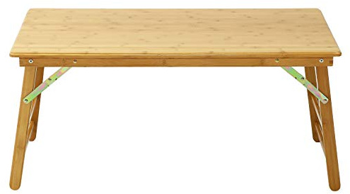 UNICOO - Bamboo Rectangular Folding Table Children's Art Craft Study Activity Table, Picnic Table, and Entertainment Table. (Table Only)