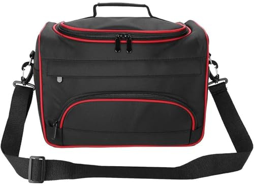 Petyoung Große Kapazität Pro Friseur Haar Ausrüstung Salon Werkzeug Tragetasche Reise Aufbewahrungstasche Tasche Schönheitssalon Werkzeug Aufbewahrungstasche (Color : Black)