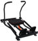 vidaXL Rudergerät 4 Stufen Hydraulik-Widerstand LCD-Display Rudermaschine Fitnessgerät Ruderzugmaschine Cardio Trainingsgerät Heimtrainer