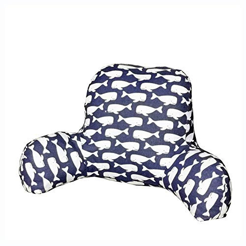 YOUCAI Rückenkissen Mit Armlehne, Dicke Polsterung Steppkissen, Lendenkissen Stützkissen Weich Kissen Für Auto, Bett, Büro-Stuhl Und Sofa,Bunt8,52x38x20cm
