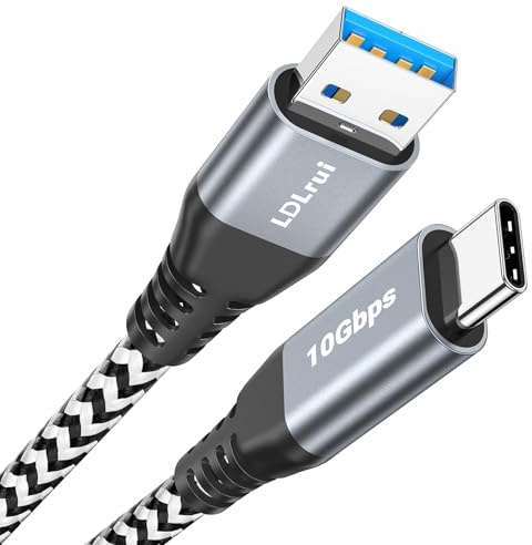 LDLrui Datenkabel USB A auf USB C Kabel 1.8m 10Gbps USB 3.2 Gen 2