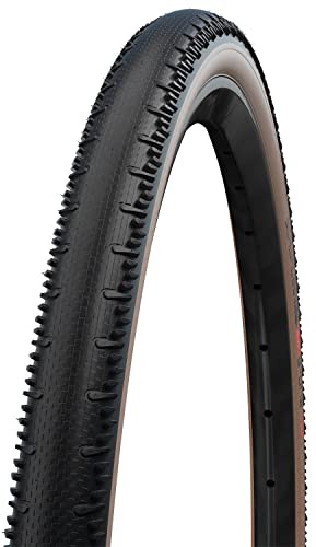 Schwalbe G-One RS Evo Super Race V-Guard TLE Folding Tyre, Transparent Sidewal
