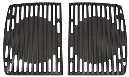 Denmay Rejilla de hierro fundido para parrilla de gas Enders Urban & Explorer, 2 piezas