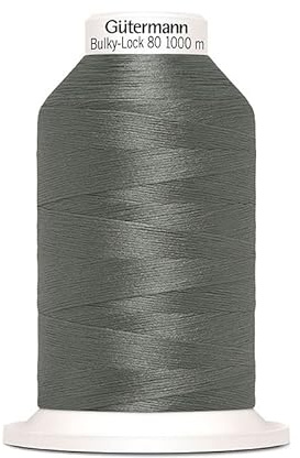 Nähmit - Gütermann Bulky Lock 80 Bauschgarn 1000m Rolle Overlockgarn (24-701)