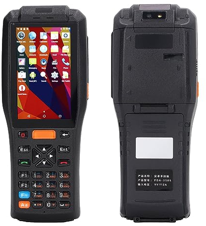 Handheld-Smart-Druckscangerät mit 29 Tasten, 5-MP-Kamera, IP65 Wasserdicht, 4-Zoll-LCD-Display für Imbisswagen, Cafés, Restaurants (EU-Stecker)