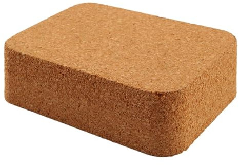 Cork Block Cork Mat Cork Sanding Block AntiSlip Lightweight for Cutting Hole DIY Accessories Punching Mute Wooden Cork Pad, 10cmx7cmx3cm