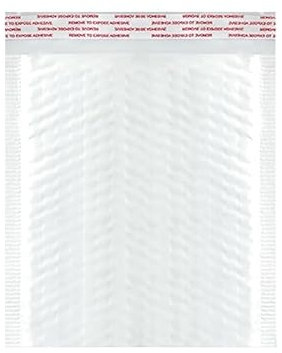 LuftpolsterumschläGe 50 stoßfeste weiße Schaumstoff-Umschlagtaschen, selbstdichtende, gepolsterte Luftpolstertaschen, Umschläge, Versand, Büro, Verpackung, Paket Versandtaschen Luftpolster(Color:30x35