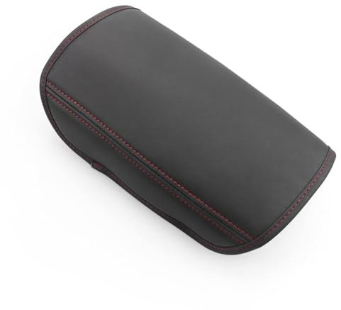 LIYUANMU Auto Leder Mittelkonsolen Armlehne Kissen für Leon MK4 KL1 KL8 2020 2021 2022, Armlehnenschoner Polster Schutzabdeckung Armlehnenbox Abdeckung Mittelkonsole Pad Zubehör