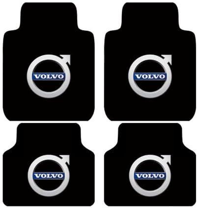 GSXOZCET 4 Stück Auto Fußmatten, für Volvo C30 2007-2013  Maßgeschneidertes Auto-Fußmatten-Set, Teppich Set Anti-Rutsch Bodenmatten Innenzubehör