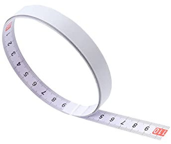 SEWACC 5m Self-adhesive Miter Track Tape Measure Metric Scale Ruler Steel Miter Scale Woodworking Ruler Tape Measure