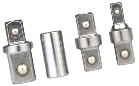 Adaptateur de douille carré portable à double tête 1/4 à 3/8 ou 1/2