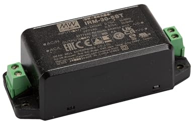 MEAN WELL Well 1371708 IRM-30-5ST - Fuente de alimentación (5 V, 6000 mA, 30 W)