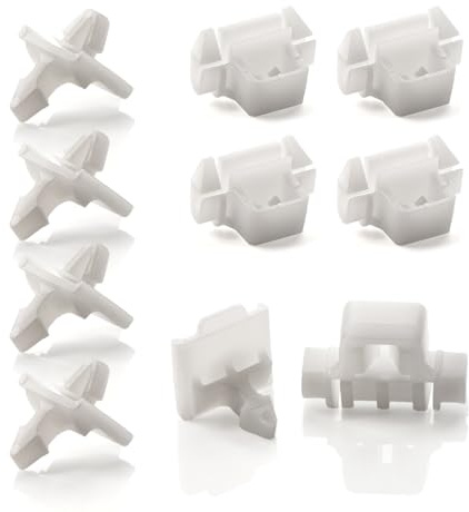 LST 10 teilig Zierleisten Seitenleisten Befestigung Clips f. W202 W124 124