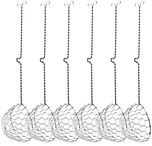 Uranbee - Set di 6 colini per fonduta, in acciaio inox, ideali per la cottura di verdure, pesce, carne
