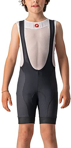 CASTELLI Jr Competizione Bibshort - PANTALÓN Corto DE Ciclismo Niños y Adolescentes