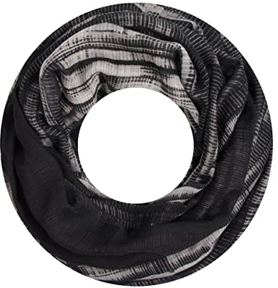 Majea Damen Loop Schal Schlauchschal Halstuch (880027) (lila 7)