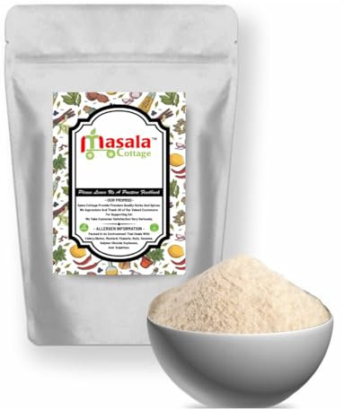 Psyllium Husk Ground Powder Natural Fibre Premium Quality by Masala Cottage® 25g-1.9kg (90, Grams)