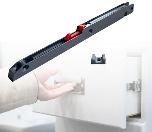 Ammortizzatore Aggiuntivo per Cassetto in Legno con Sistema di Chiusura Indamatic adatto per guide Cisne 17 e 27