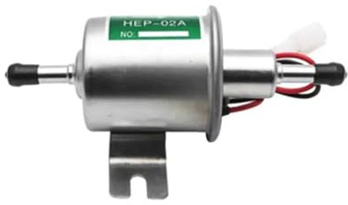 SIJYG1 Hochdruck -Benzinpumpe Für Vergaser Motorrad ATV Universal Diesel Benzin Benzin 12v Elektrische Kraftstoffpumpen Niederdruck HEP-02A(Green)