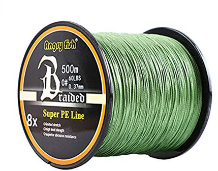 L PATTERN 8 Fach Geflochtene Angelschnur Stark Ziehen Angelschnur 500M/1000M PE Glatte Salzwasser Süßwasser Angelsehne für Barsch, Hecht, Zander Angeln