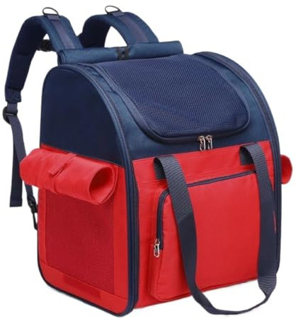 IWENZHKPA Katzenrucksack Hunderucksack Haustier-Rucksack, Tragetasche, Geldbörse, Haustier-Outdoor-Reisetasche Für Katzen, Hunde, Haustiere Katzen Transport Tasche(A)