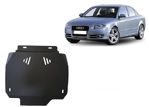 Scut Protection Stahl Unterfahrschutz für Getriebe kompatibel mit für Automatik-Audi A4 B7 (2005-2008) Scut Protection