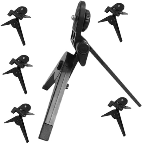 NUOBESTY 6 Piezas Trípode para Teléfono Móvil Trípode De Placa para Cámara Digital para Fotos para Viajes Unidades