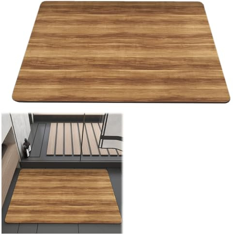 WJPUELUO Alfombra de Diatomeas para Baño - Tapete de Ducha de Secado Rápido,Ultra Absorbente & Antideslizante, Ideal para Ducha y WC, Fácil de Limpiar,Hogar,Style 2,50x80cm