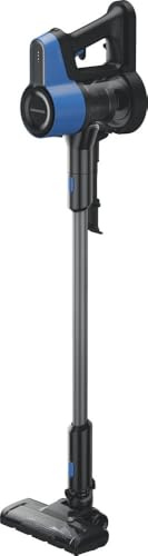 Grundig - VCP 4330 L - 2-in-1 Akku-Handstaubsauger - 21,6V Li-Ionen-Batterie - 40 Minuten Laufzeit - LED-Turbobürste - Zyklon-Technologie mit EPA E10 Filter - Beutellos - Bodenpflege-System