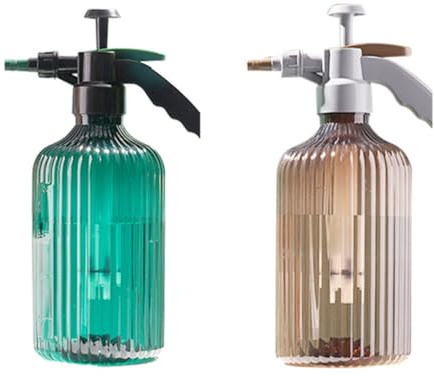 Hohopeti Annaffiatoio a Spruzzo Manuale 2L in Plastica Verde Spruzzatore a Pompa Multifunzionale per Giardinaggio Domestico Irrigazione Piante e Fiori Uso Ufficio Casa e Riutilizzabile